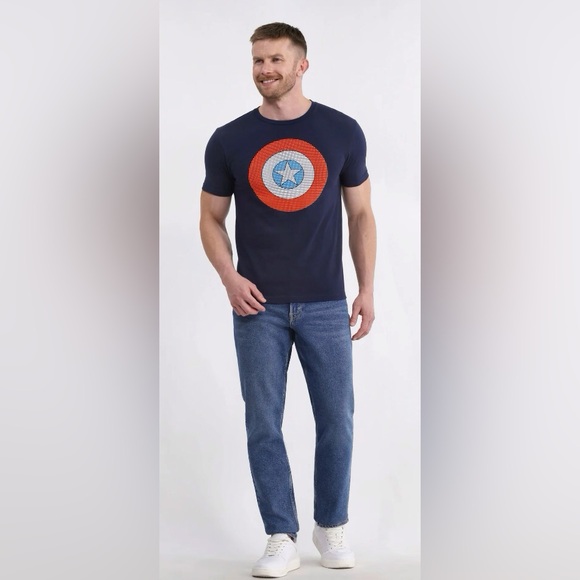 Navy Blue Graphic T-Shirt - Picture 5 of 6